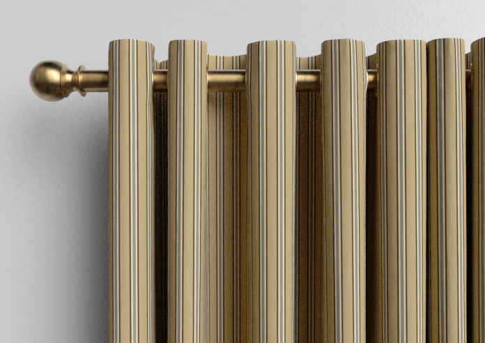The British Stripe Co. Mary, Derwent No.1 - Made to Measure Curtains - Image 12